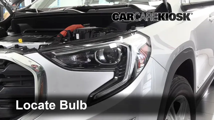 2018 GMC Terrain SLE 1.6L 4 Cyl. Turbo Diesel Lights Turn Signal - Front (replace bulb)